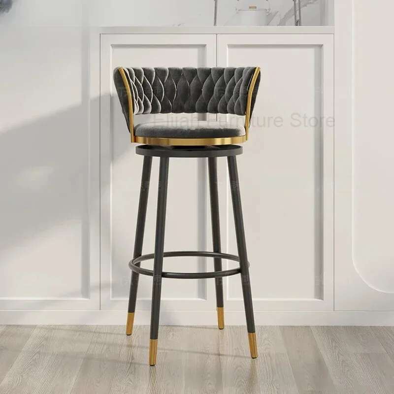 Commercial Kitchen Design - Nowoczesne krzesła barowe w stylu nordyckim,