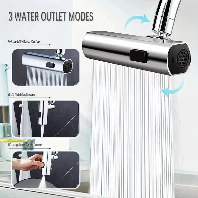 Commercial Kitchen Tap - Nowe 3 tryby kran kuchenny uniwersalny