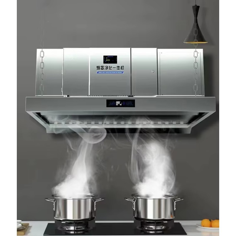 Commercial Kitchen Hoods - Dostosowany, wbudowany elektrostatyczny oczyszczacz powietrza ESP