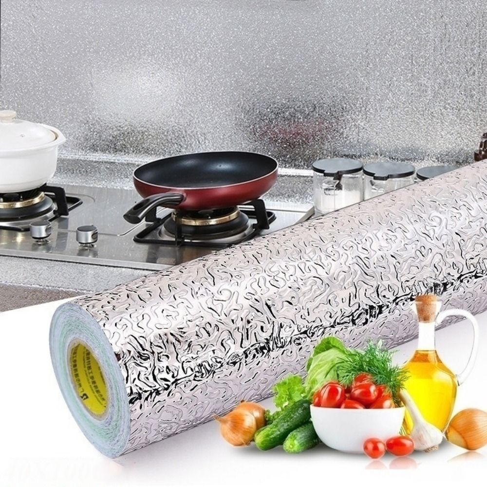 Commercial Kitchen Wall - 40x300cm Kuchenne olejoodporne naklejki samoprzylepne zapobiegające