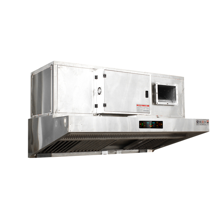 Commercial Kitchen Hoods - Okap kuchenny z wbudowanym oczyszczaczem powietrza