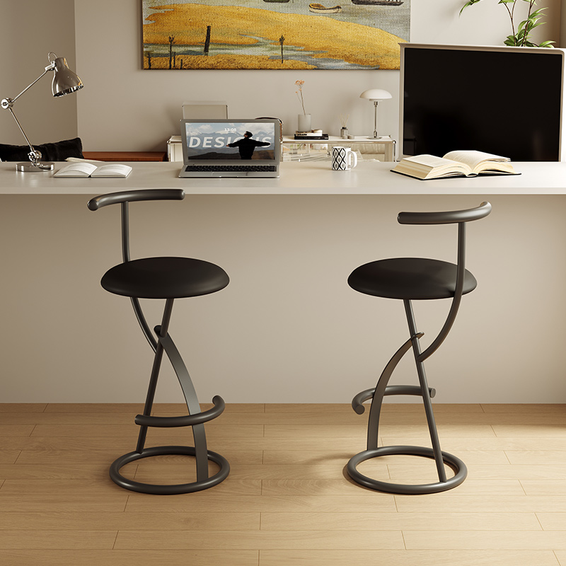 Commercial Kitchen Design - Nowoczesny stołek barowy w stylu nordyckim