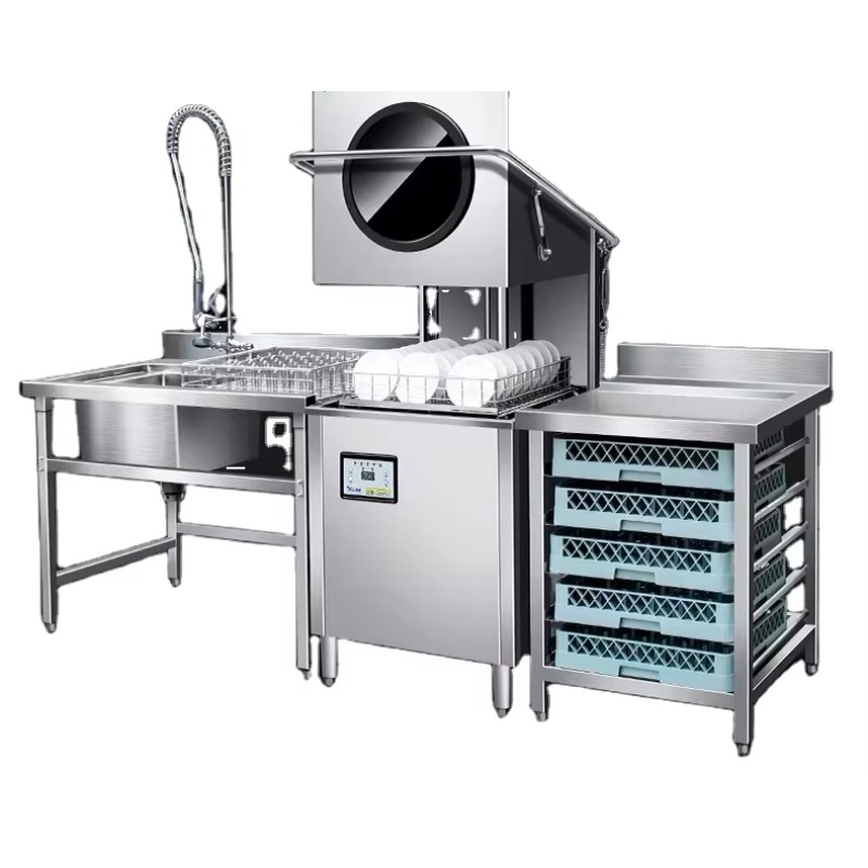 Commercial Kitchen Usa - Profesjonalna, wolnostojąca, automatyczna, elektryczna zmywarka do