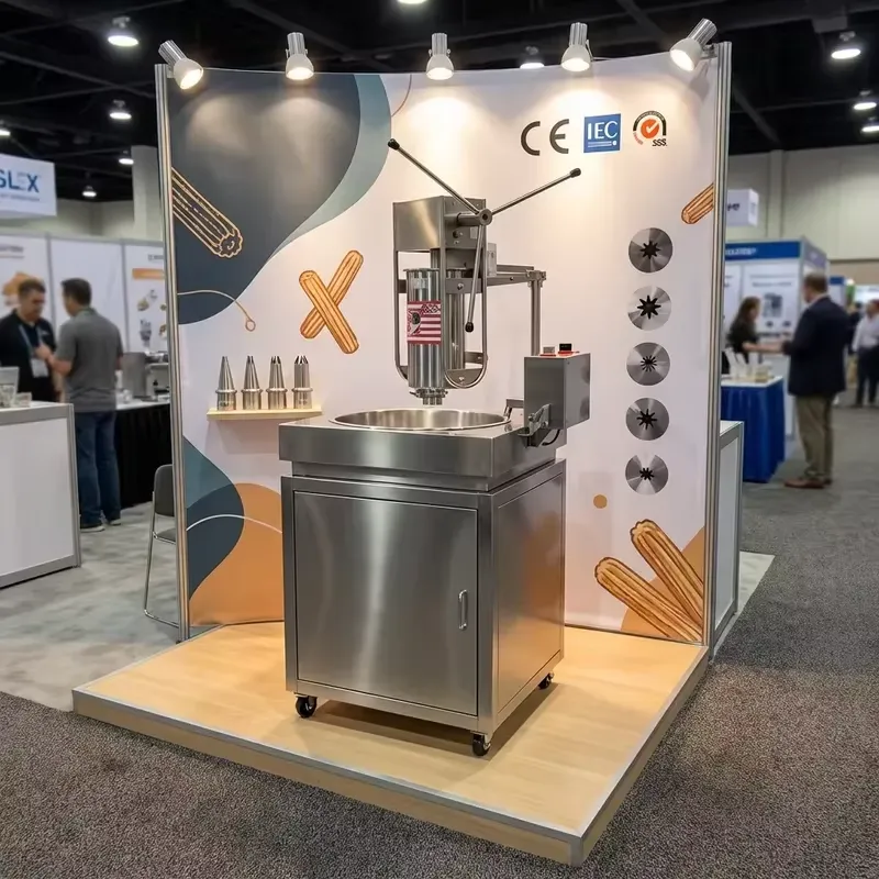 Commercial Kitchen Machinery - Elektryczna maszyna do churros 30L, profesjonalny