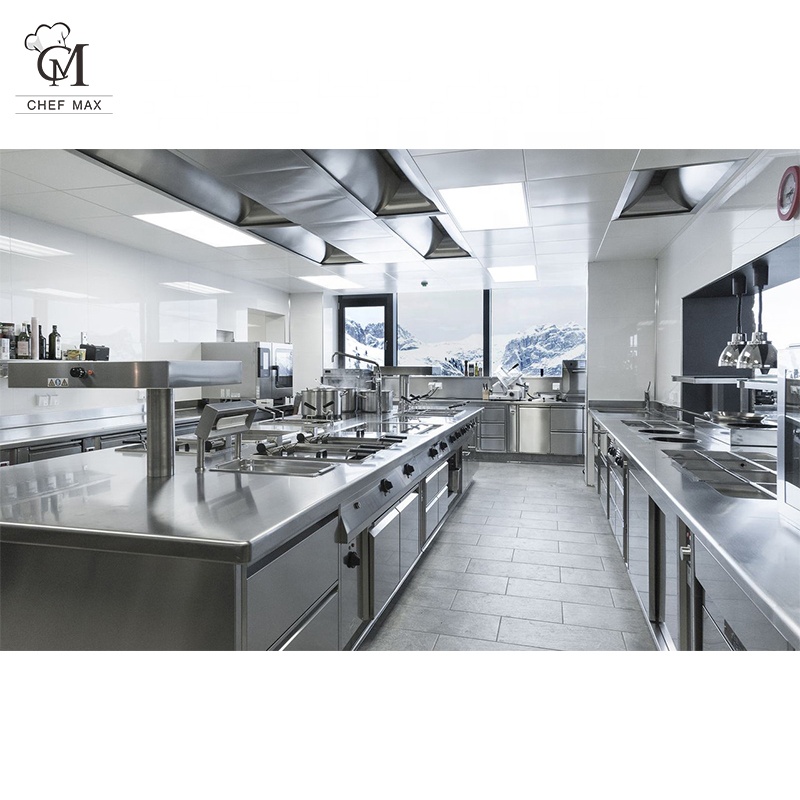 Commercial Kitchen Projects - Projekt wyposażenia kuchni hotelowej 5-gwiazdkowej CHEFMAX,