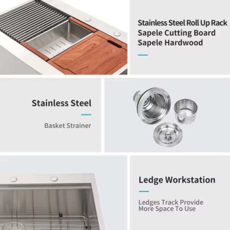 Commercial Kitchen Usa - Zlewozmywak rolniczy ATV Heavy Duty Commercial