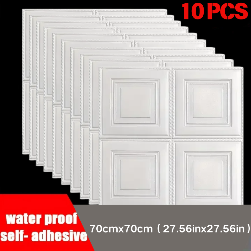 Commercial Kitchen Wall - 70*70cm antykolizyjna wodoodporna tapeta samoprzylepna z