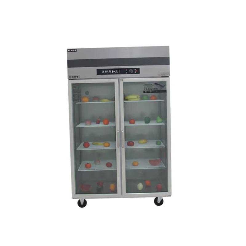 Commercial Kitchen Usa - Niestandardowa chłodziarka komercyjna z szklanymi drzwiami,