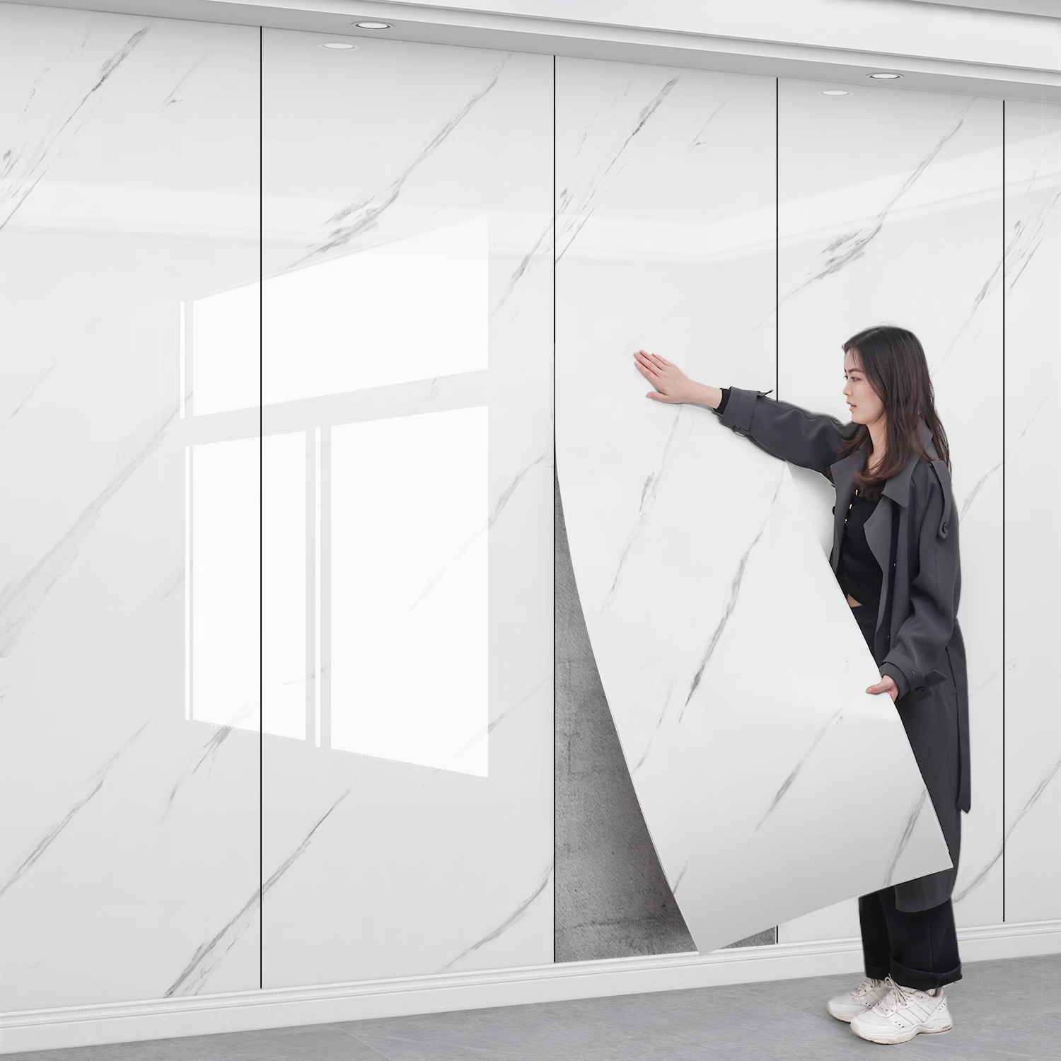 Gruba samoprzylepna naklejka n – Commercial Kitchen Wall recenzja i cena