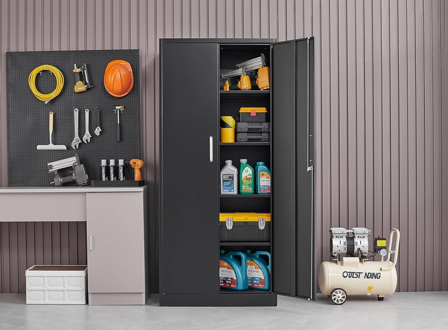 Metalowa szafka do przechowywa – Commercial Kitchen Shed recenzja i cena