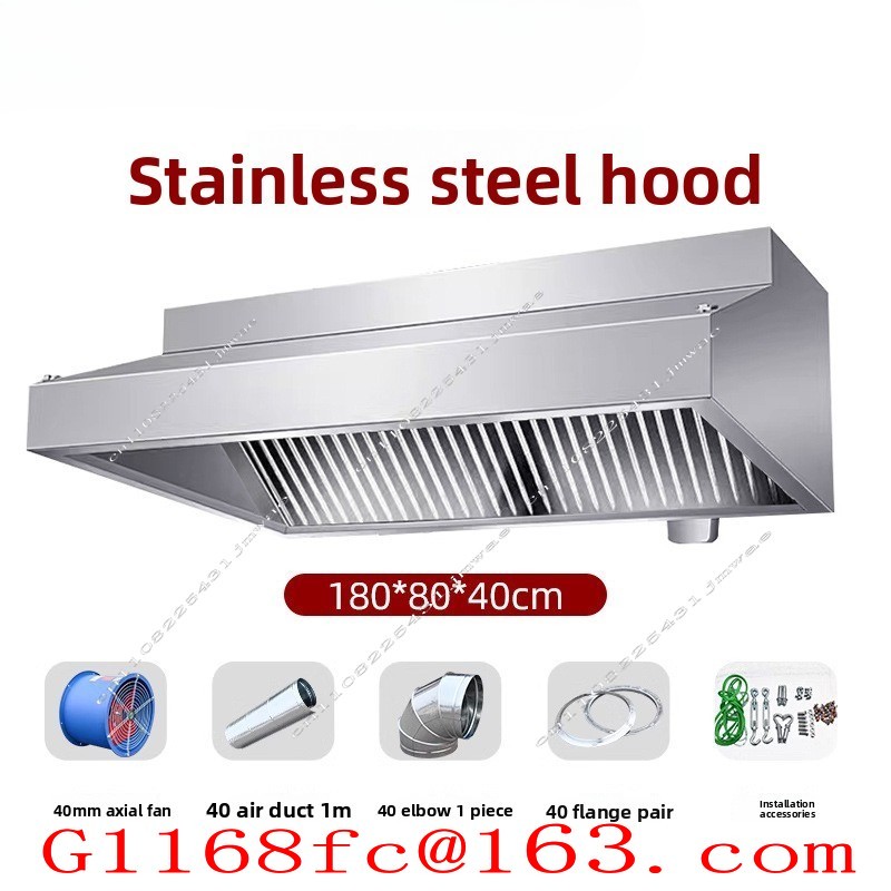 Okap ze stali nierdzewnej do k – Commercial Kitchen Hoods recenzja i cena